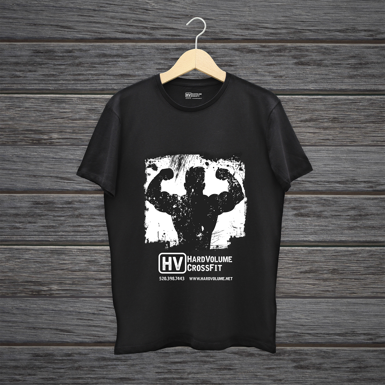 T-shirt Design by Malithi for HardVolume CrossFit | Design #15055612