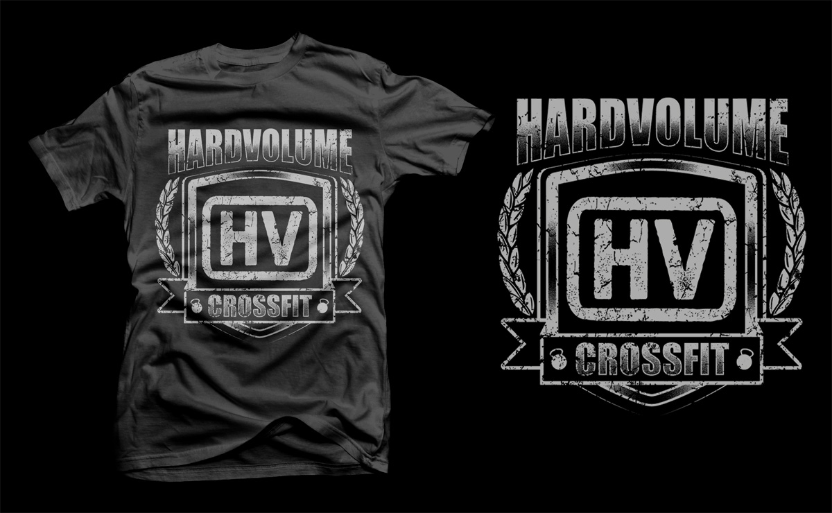 T-shirt Design by D'Mono for HardVolume CrossFit | Design #15070137
