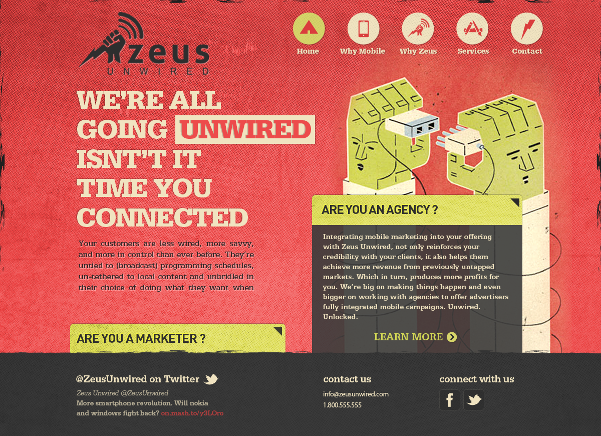 Web Design by Robert Marks for this project | Design #633065
