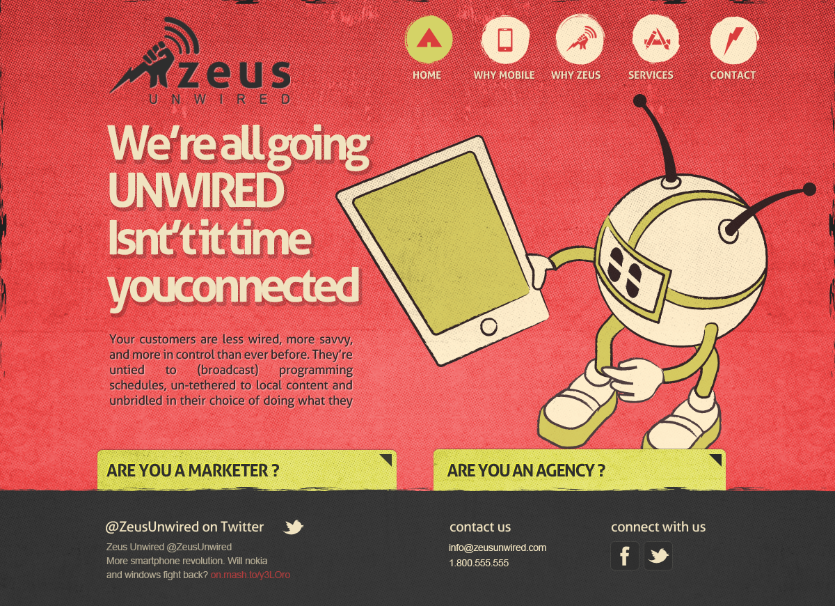 Web Design by Robert Marks for this project | Design #645880