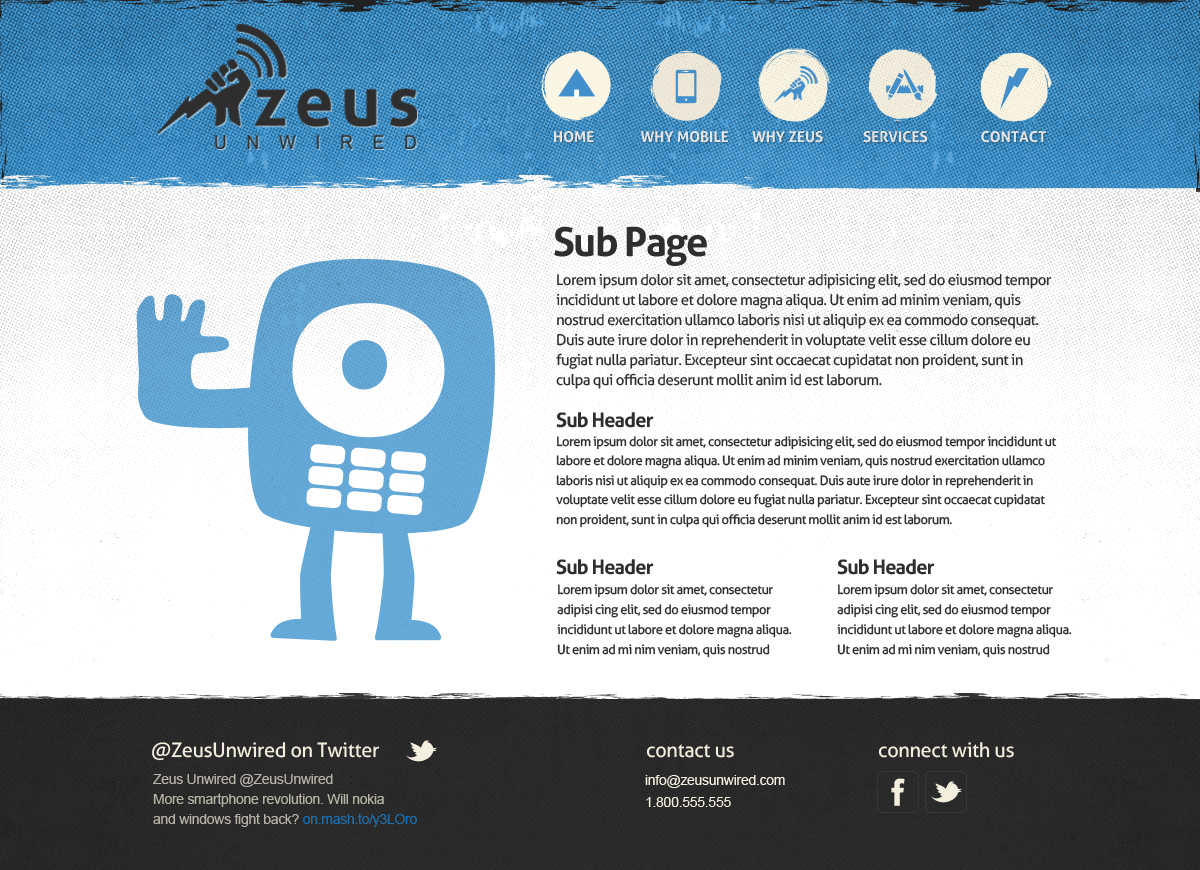 Web Design by Robert Marks for this project | Design #655563