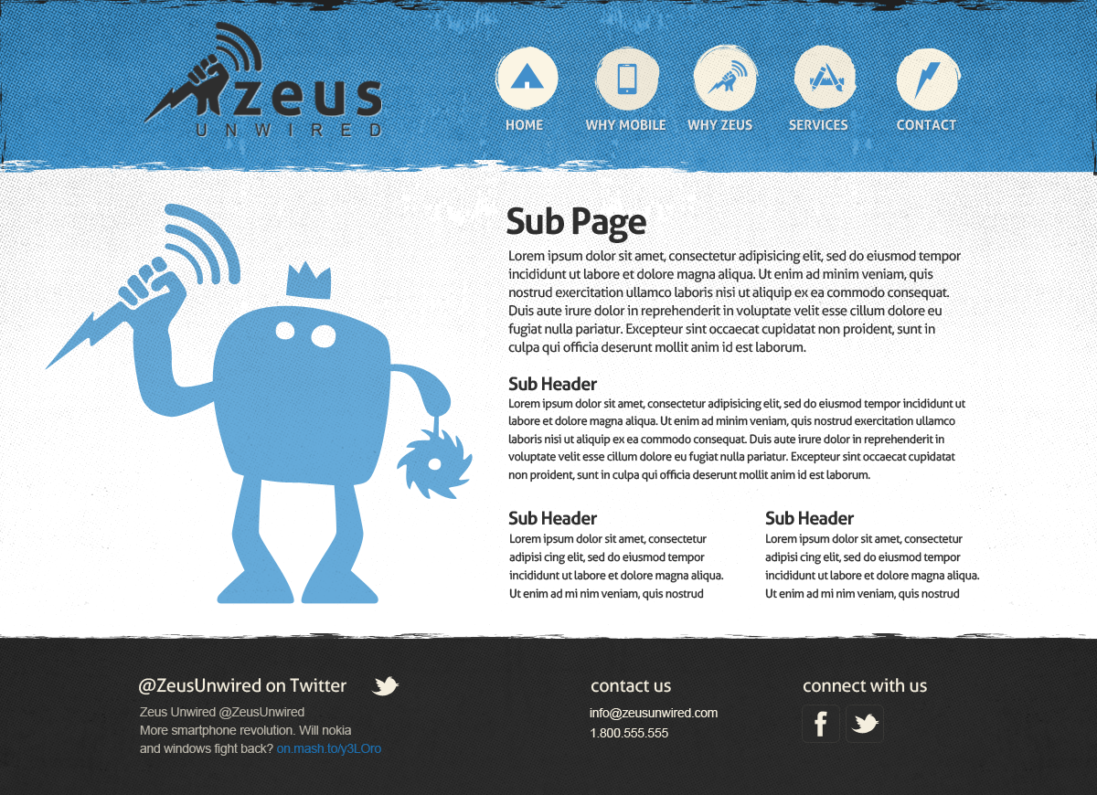 Web Design by Robert Marks for this project | Design #655565