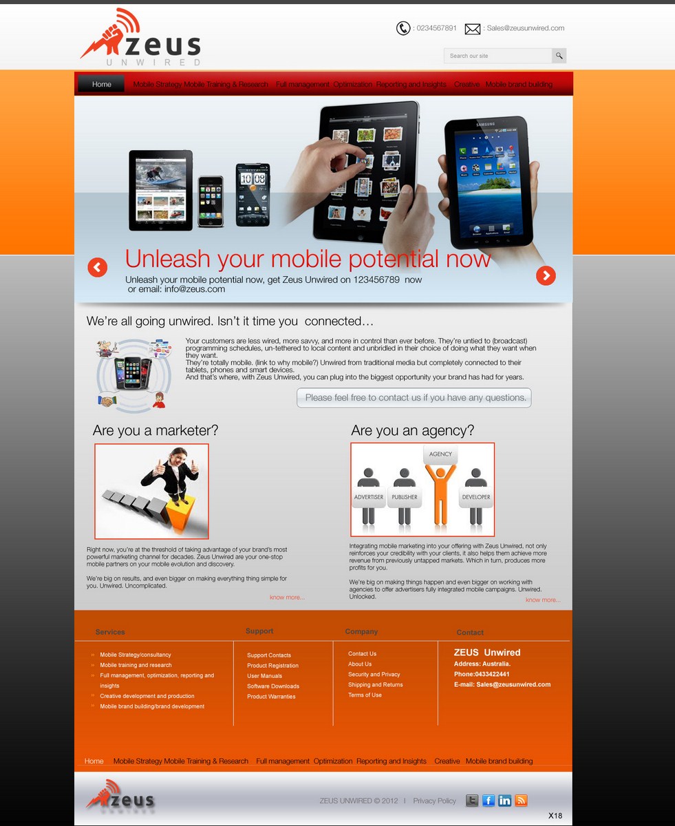 Web Design by pb for this project | Design #617309