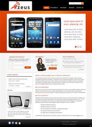 Web Design by pb for this project | Design: #620752