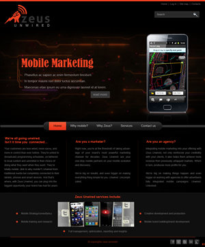 Web Design by pb for this project | Design: #620753