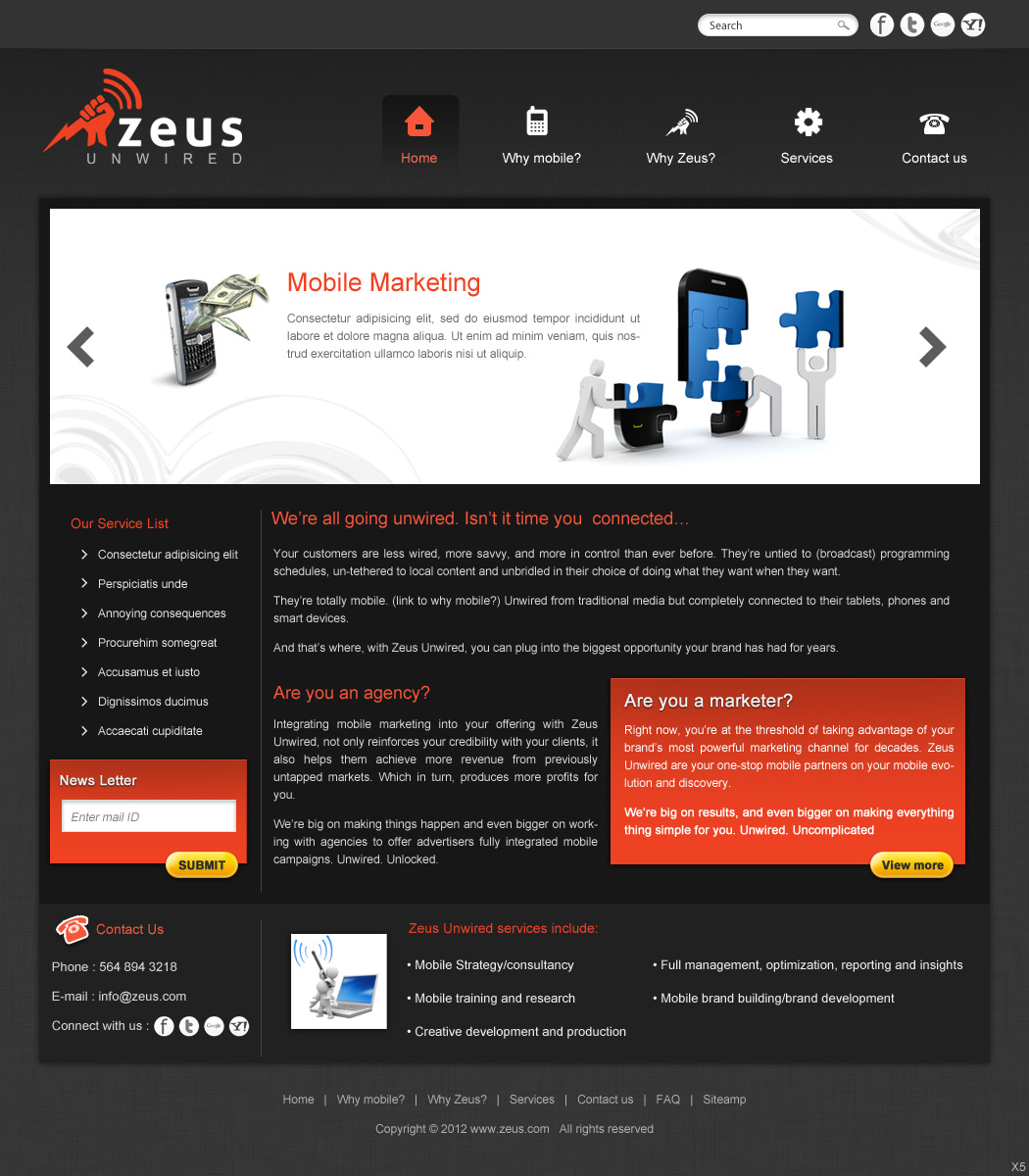 Web Design by pb for this project | Design #620756