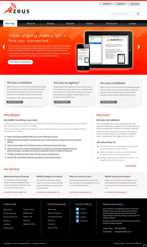 Web Design by pb for this project | Design: #622346