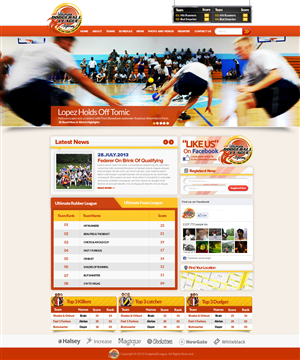Dodgeball League website  | Web Design by TechWise