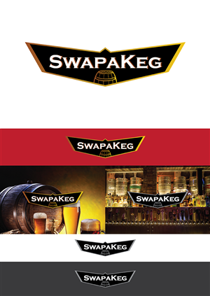 Logo Design by kianoke for SwapaKeg | Design #2731486