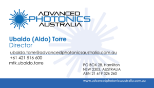 Business Card Design by Impressive Solutions for Advanced Photonics Australia | Design: #14976528