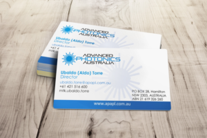 Business Card Design by Impressive Solutions for Advanced Photonics Australia | Design: #15017096