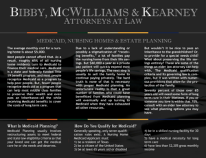 Diseño de Flyer por Sergio Coelho para Bibby, McWilliams, and Kearney, PLLC | Diseño: #14980072