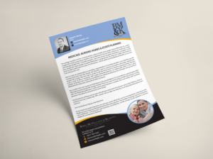 Diseño de Flyer por - SWING - para Bibby, McWilliams, and Kearney, PLLC | Diseño: #14976430