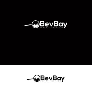 logo:    BevBay          tag line:  search. save. sip. | Logo Design by DesignDUO