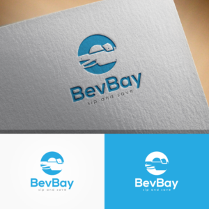 logo:    BevBay          tag line:  search. save. sip. | Logo Design by sushsharma99