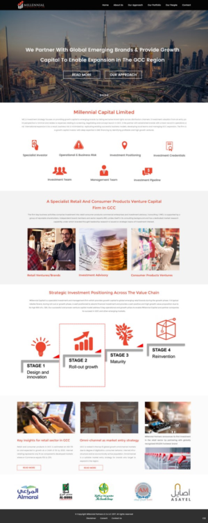 Diseño Web por pb para Millennial Capital | Diseño: #15019982