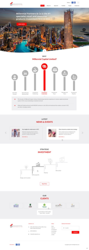 Diseño Web por pb para Millennial Capital | Diseño: #15019990