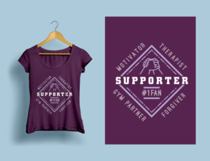 bodybuilding competition Motivation Team t-shirts | T-shirt Design by Phantom007