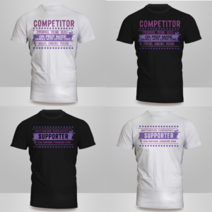 bodybuilding competition Motivation Team t-shirts | T-shirt Design by Kero