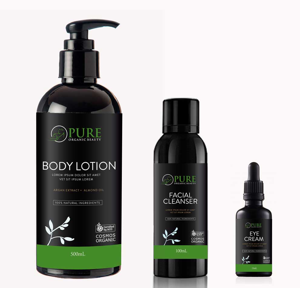 Feminine, Elegant, Cosmetics Label Design for a Company by Soluciones