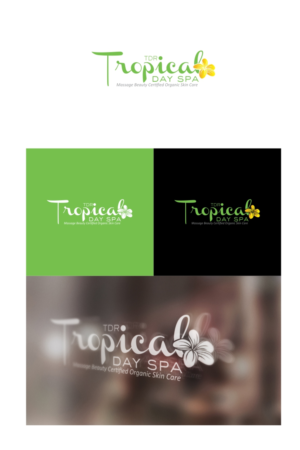 Logo Design by creativeride for Tropical Day Spa  | Design: #14991394