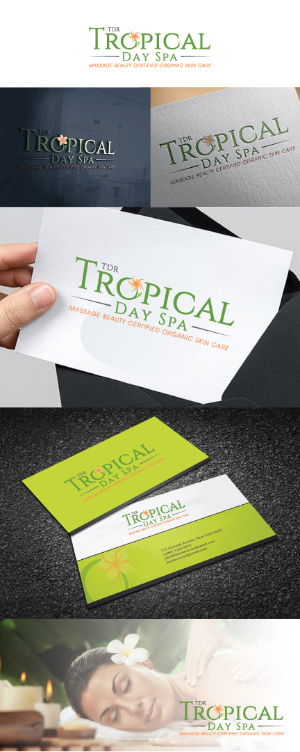 Logo-Design von debdesign für Tropical Day Spa  | Design #14986563