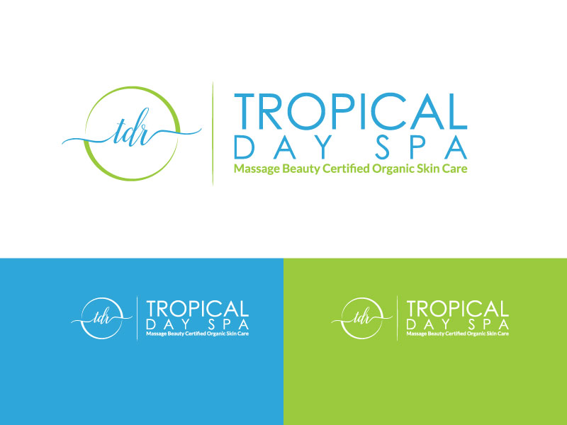 Logo Design by DESIGN Services JK for Tropical Day Spa  | Design #15007508