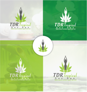 Logo Design by gleace design for Tropical Day Spa  | Design #14991952
