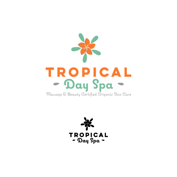 Logo Design by Treelly for Tropical Day Spa  | Design #14993661
