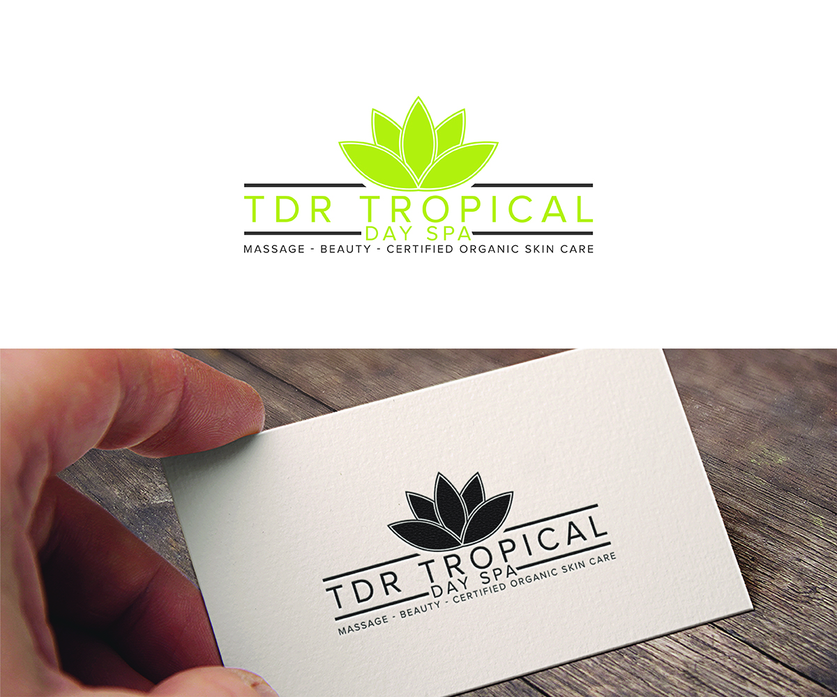 Diseño de Logo por eMARK para Tropical Day Spa  | Diseño #14989590