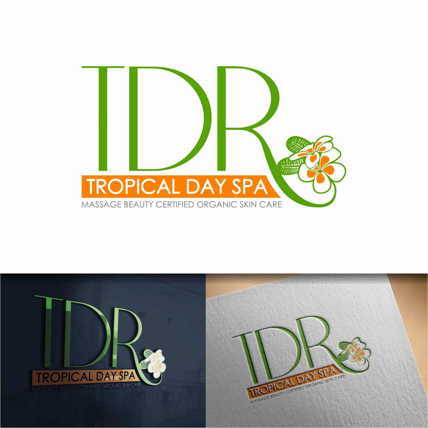 Diseño de Logo por Khalik para Tropical Day Spa  | Diseño #15080430