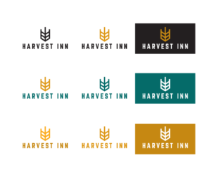 Harvest Inn | Logo Design by Buck Tornado