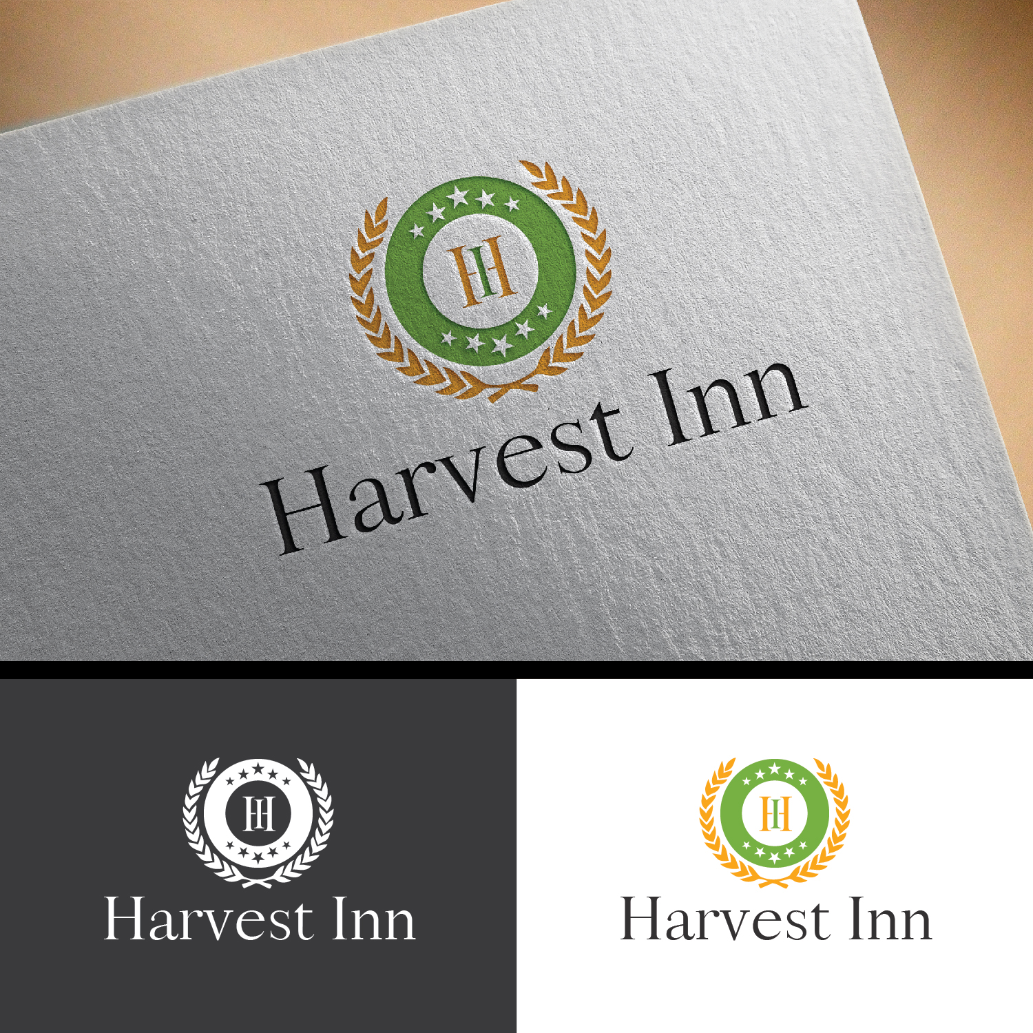 Logo Design by Anoushay for Harvest Inn | Design #14984813