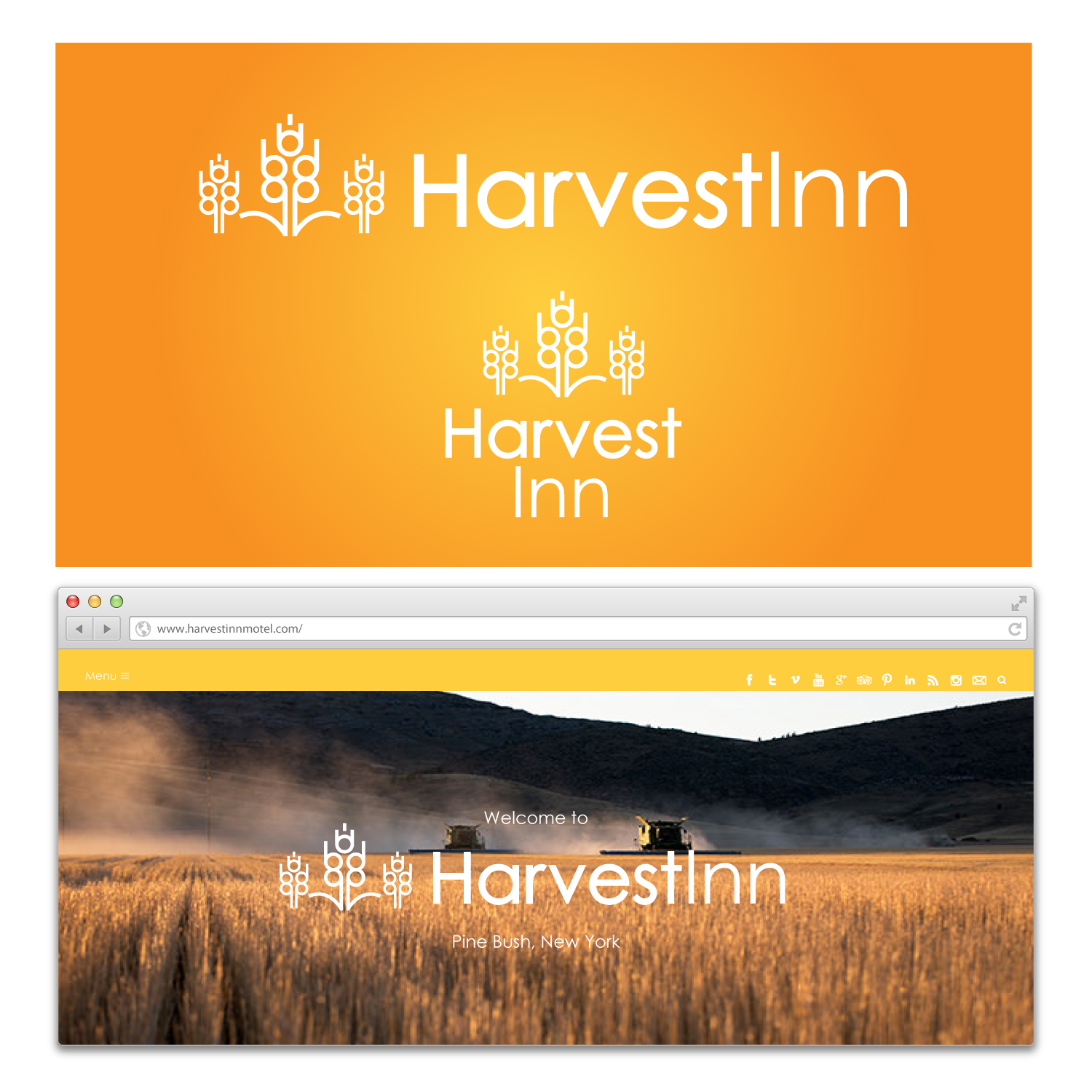 Logo Design by JCC for Harvest Inn | Design #15009540