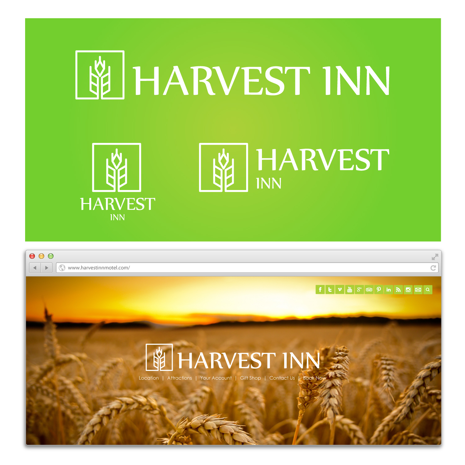 Logo Design by JCC for Harvest Inn | Design #15009542