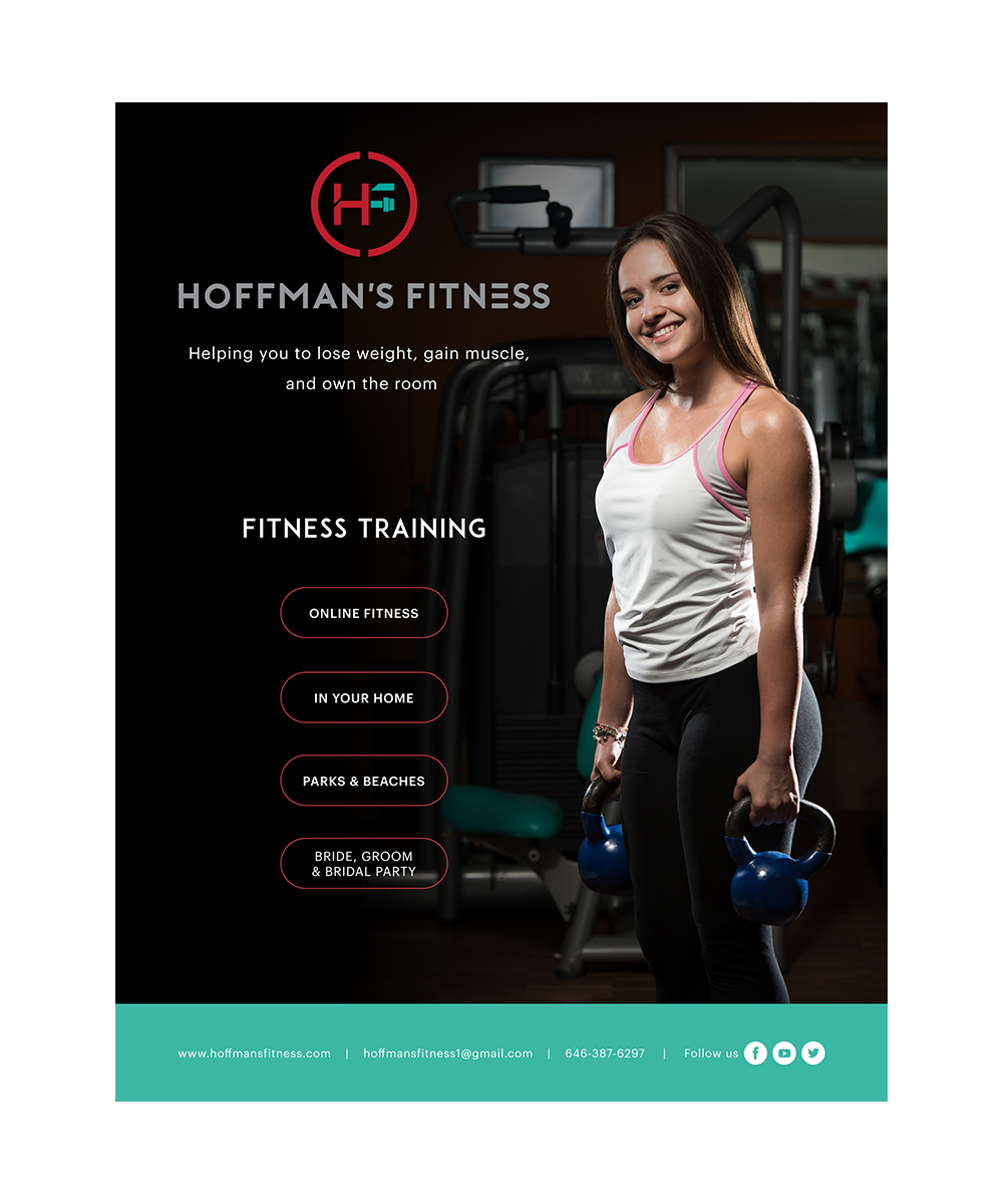 Diseño de Flyer por Sucre para Hoffman's Fitness | Diseño #14989141
