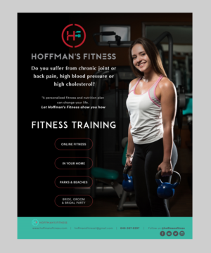 Design de Flyer par Sucre pour Hoffman's Fitness | Design : #15010752