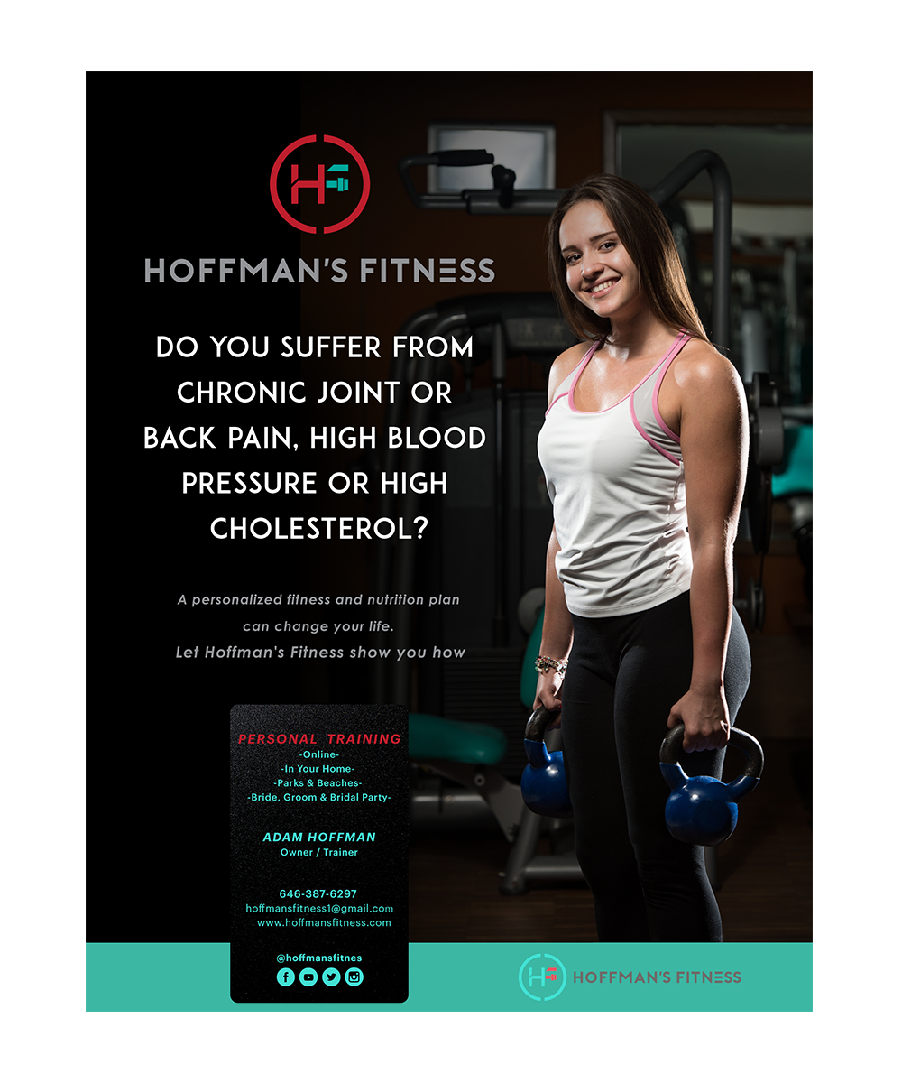 Flyer Design by Sucre for Hoffman's Fitness | Design #15014562
