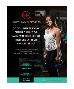 Flyer Design by Sucre for Hoffman's Fitness | Design: #15014562