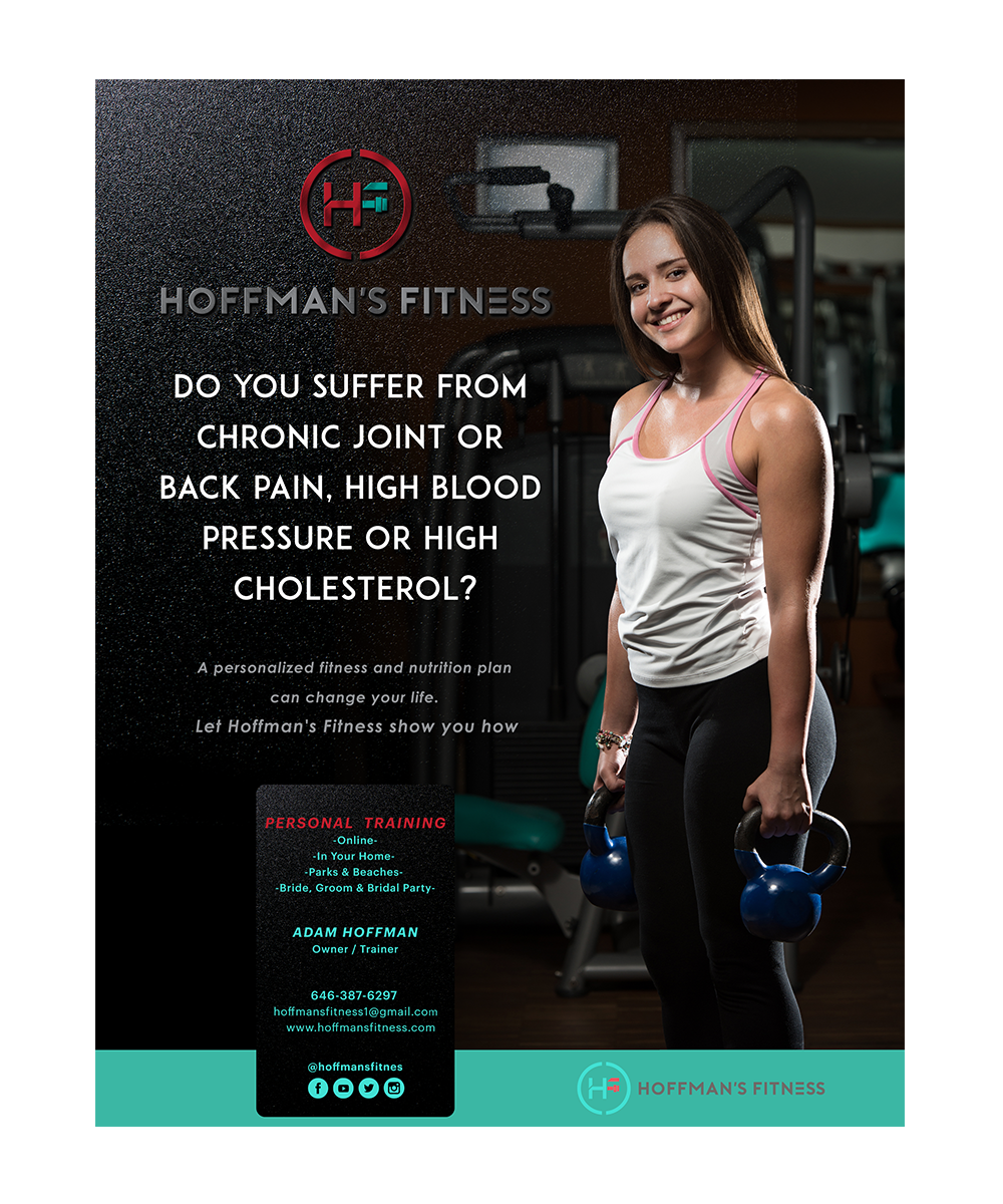 Flyer Design by Sucre for Hoffman's Fitness | Design #15014563
