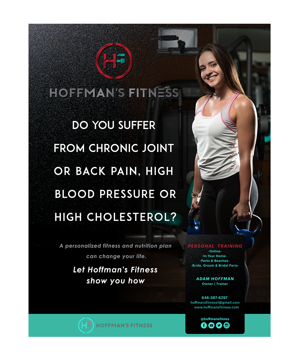 Diseño de Flyer por Sucre para Hoffman's Fitness | Diseño #15014564