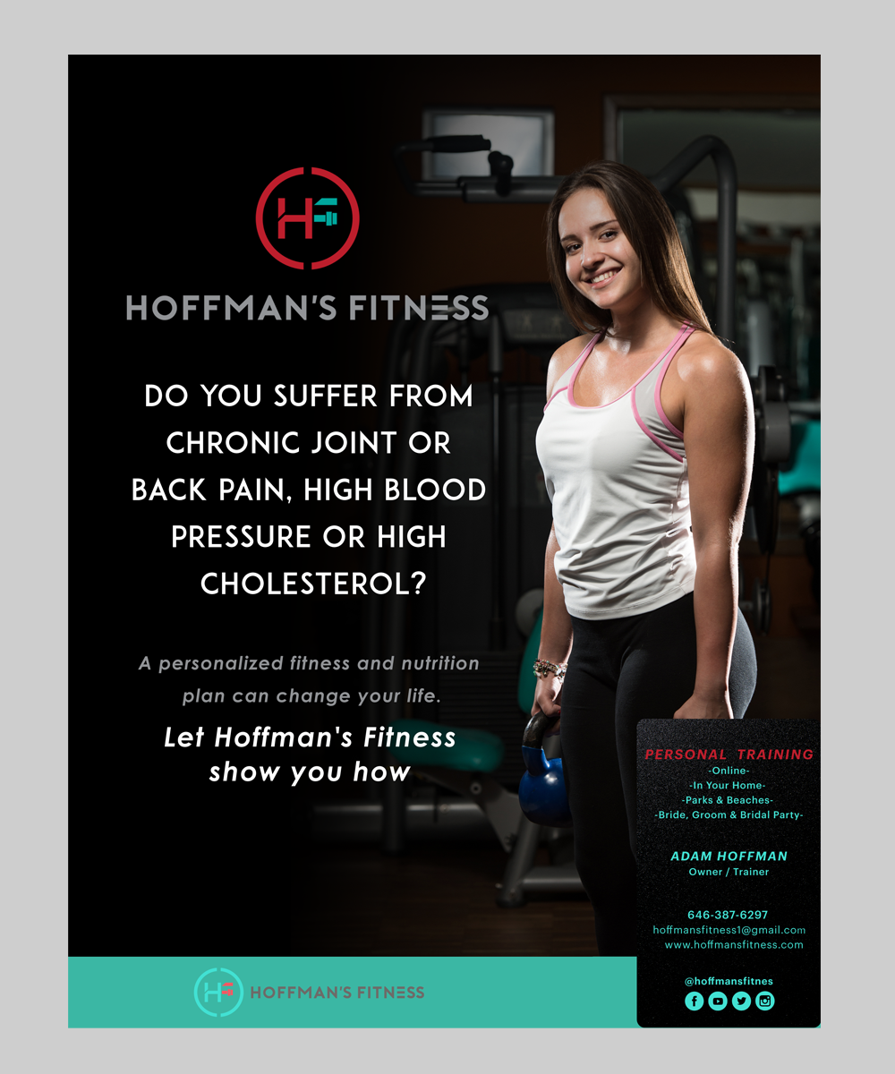 Flyer Design by Sucre for Hoffman's Fitness | Design #15021132