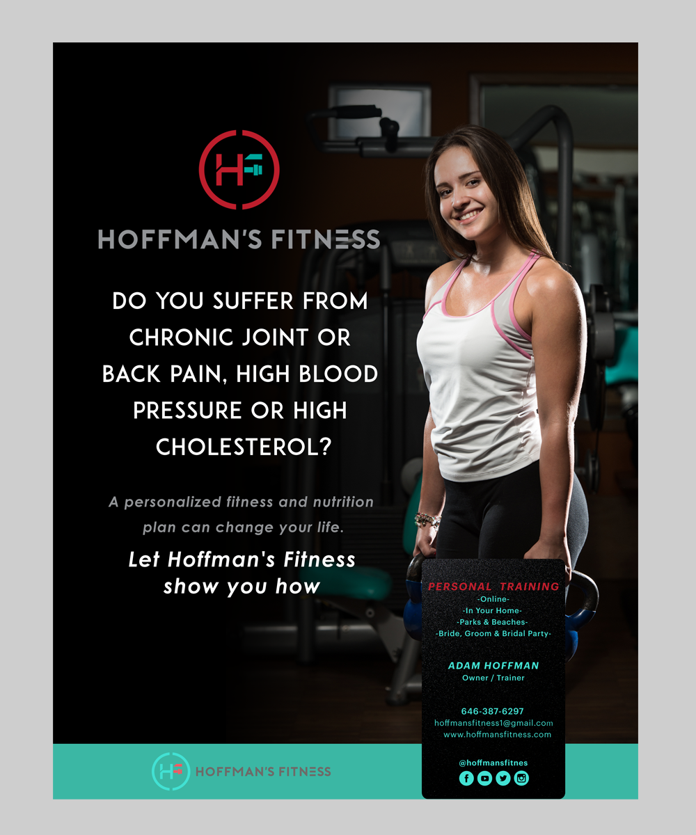 Flyer Design by Sucre for Hoffman's Fitness | Design #15021134