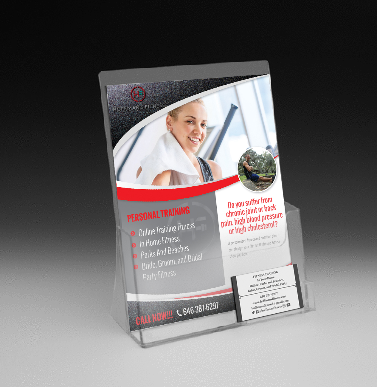 Design de Flyer par alex989 pour Hoffman's Fitness | Design #15003386