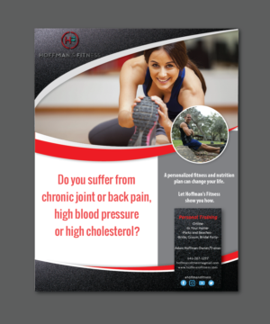 Flyer Design by alex989 for Hoffman's Fitness | Design: #15020004