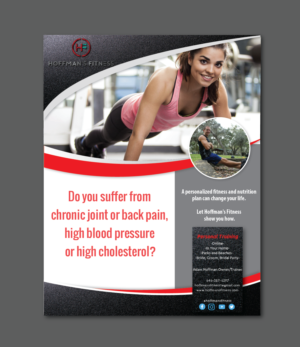 Flyer Design by alex989 for Hoffman's Fitness | Design: #15020006