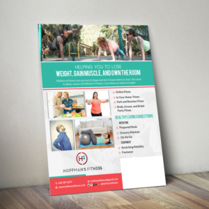 Flyer Design by creative.bugs for Hoffman's Fitness | Design: #14987869
