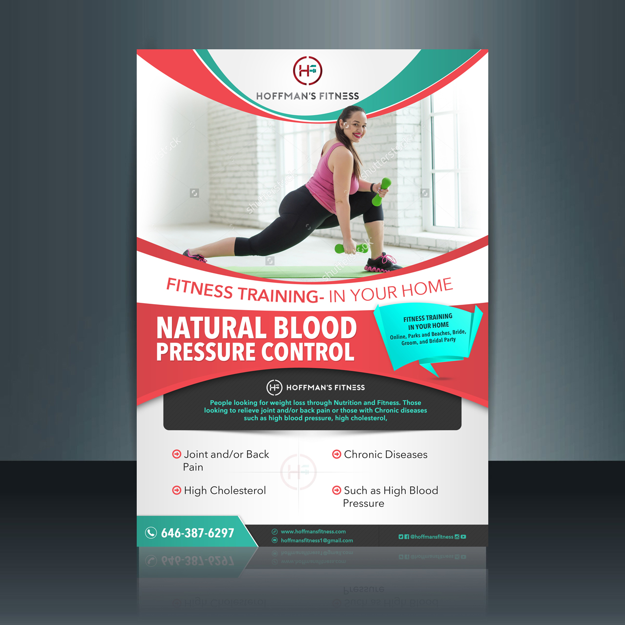 Design de Flyer par Samir Mirza pour Hoffman's Fitness | Design #14998182
