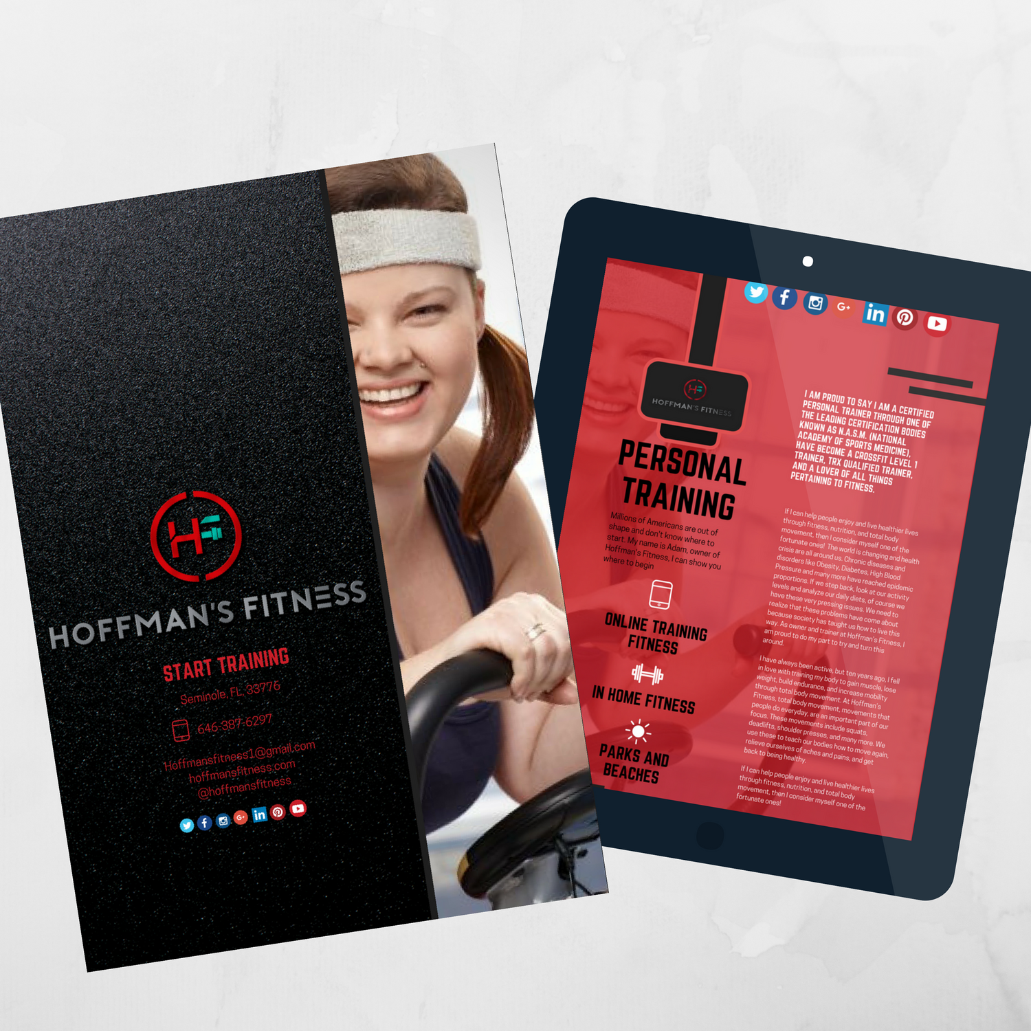 Design de Flyer par lalpispita pour Hoffman's Fitness | Design #14990859