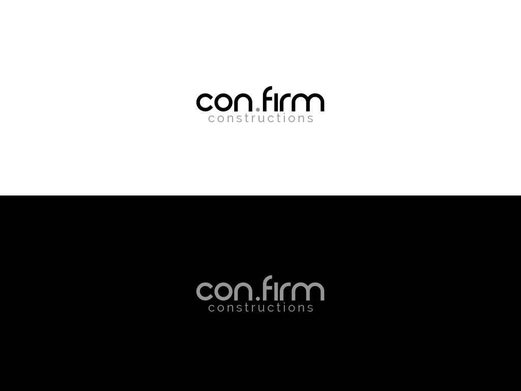 Design de Logo par JohnM. pour Con.firm Constructions | Design #15096359
